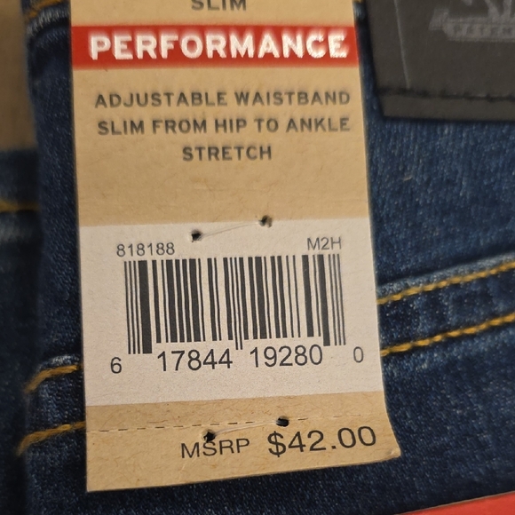 Levi's Slim Boy's Jeans in Dark Blue Denim - Picture 5 of 5